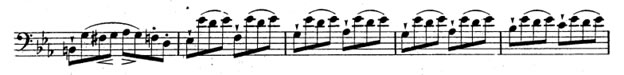 Three Slurred Notes